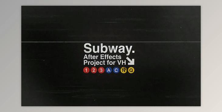 Subway (Videohive 10134113) - AE Project