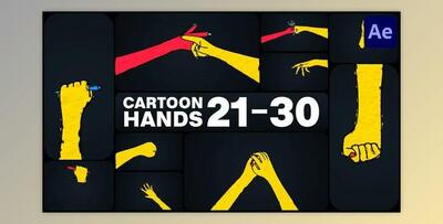 Cartoon Hands for After Effects (Videohive 50874301) - AE Project
