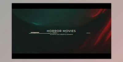 Horror Movies Titles V2 - AE Project Videohive 28677086