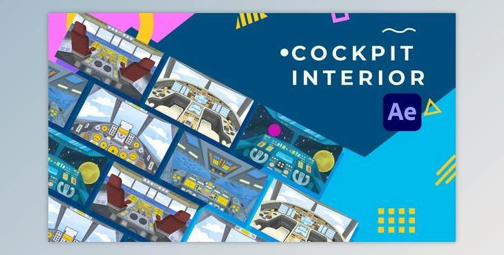 Cockpit Interior Animation - After Effects (Videohive 32524568) - AE Project