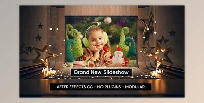 Christmas Theatre Slideshow (Videohive 39651943) - AE Project