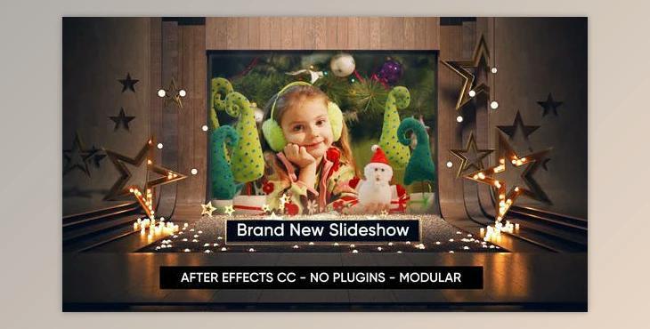 Christmas Theatre Slideshow (Videohive 39651943) - AE Project