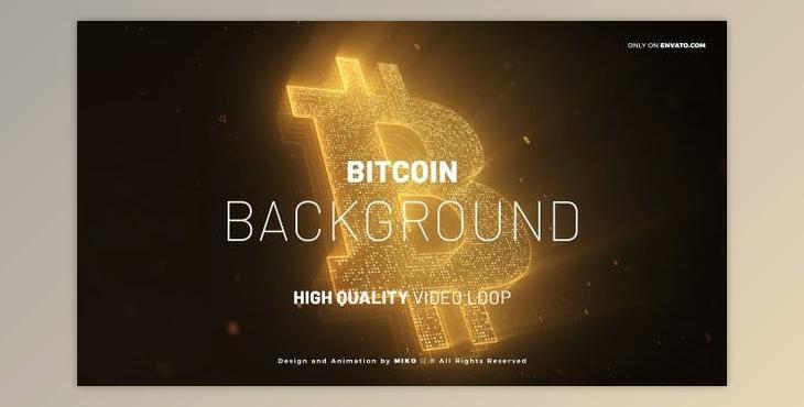 Bitcoin Background ProRes (Videohive 30503760)