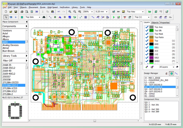 DipTrace v5.1.0.2 for Win x64 + CRACK