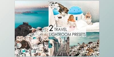 2 Travel Lightroom Presets V1 CreativeMarket-4851170 (DNG, XMP)
