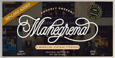 Mahegrena Font - MyFonts