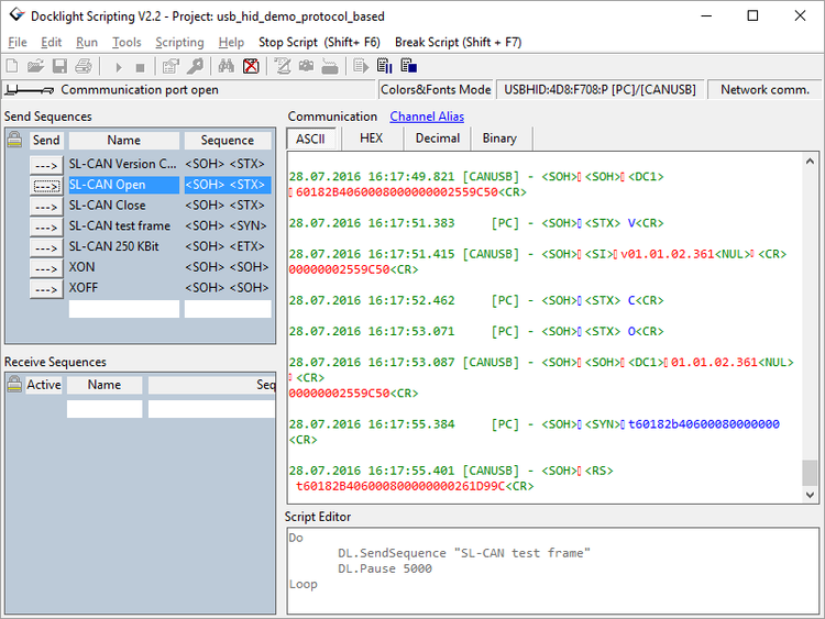 Docklight Scripting v2.4.5