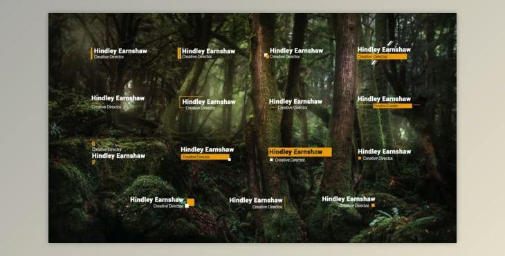 Clean Elegant Lower Thirds MOGRT Pack (Videohive 32948165)