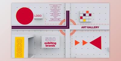 Abstract Gallery Exhibition (Videohive 43021953) - AE Project