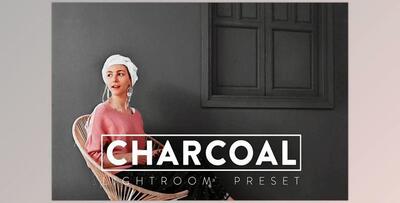 10 CHARCOAL Lightroom Mobile Preset CreativeMarket-5748190 (DNG, XMP)