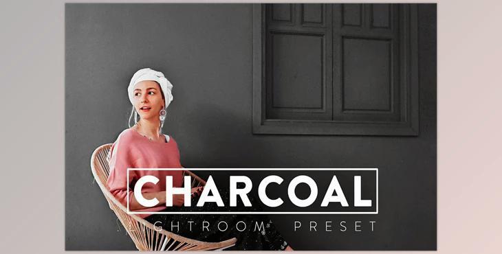 10 CHARCOAL Lightroom Mobile Preset CreativeMarket-5748190 (DNG, XMP)