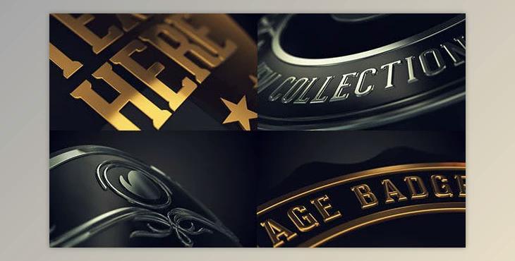 Vintage Logo Badges Package (Videohive 9789045)