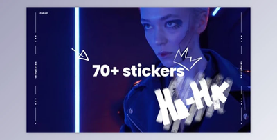 Animated Stickers Pack (Videohive 42251029) - AE Project