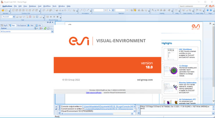 ESI ProCAST 2022.0 Solvers/ 2021.5 Suite Win64 / 2019.1 Linux64