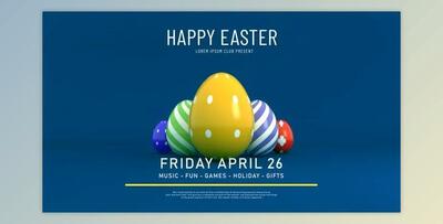 Happy Easter (Videohive 50660750) - AE Project