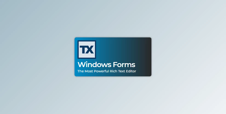TX Text Control .NET for Windows Forms v32.4.0 (09 Sep 2024) + CRACK