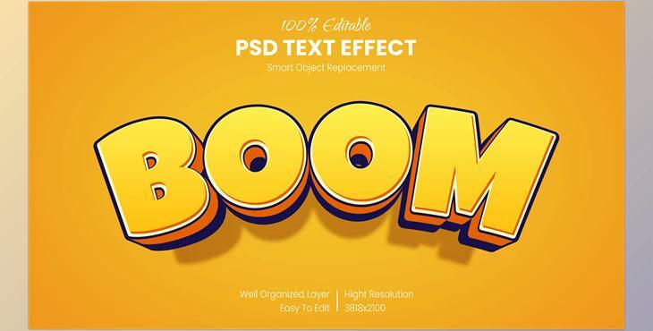 40 Luxury & Cartoon Photoshop Text Effects – Golden & Comic Styles – GraphicRiver 29800611 (PSD, JPG)