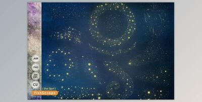 Star Dust, Magical Sparkle Overlay By Carrie Stephens Art