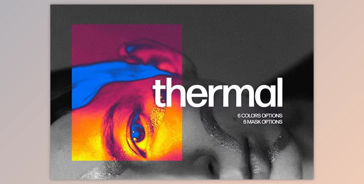 Thermal Mask Photoshop Effect - 92197482