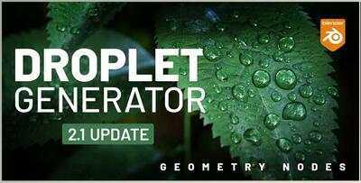 Blender Market – Droplet Generator v2.1
