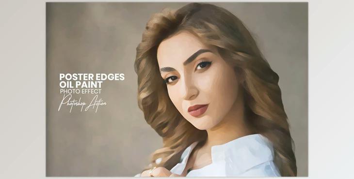 Poster Edges Oil Paint Photoshop