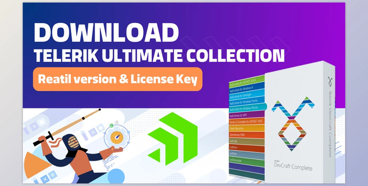 Progress Telerik Ultimate Collection 2025 Q1 (27 Feb 2025) Nuget Packages + License Key