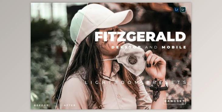 Fitzgerald Desktop and Mobile Lightroom Preset by Bangset