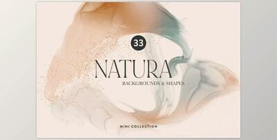 Natura Mini Collection Shapes & Backgrounds