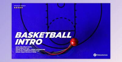 Basketball Intro Game Opener (Videohive 32792911) - AE Project