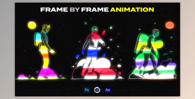 Frame by Frame Animation Using Photoshop, After Effects, Cinema4D