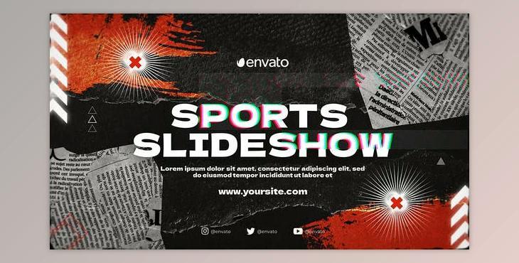 Sports Slideshow (Videohive 39210918) - AE Project