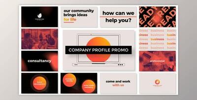 Company Profile - Promo Presentation (Videohive 39141768) - AE Project