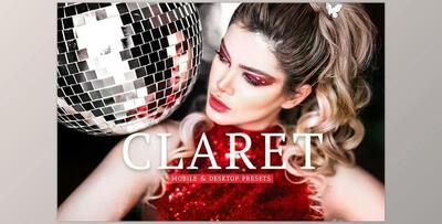 Claret Pro Lightroom Presets CreativeMarket - 6896667