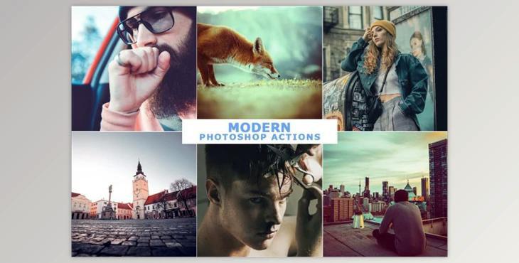 40 Modern Photoshop Actions 8 By Viktor Gjokaj