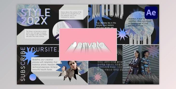 Vintage Creative Slides for After Effects (Videohive 53542686) - AE Project