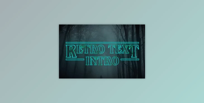 Create a “Stranger Things” Inspired Text Animation in Adobe After Effects