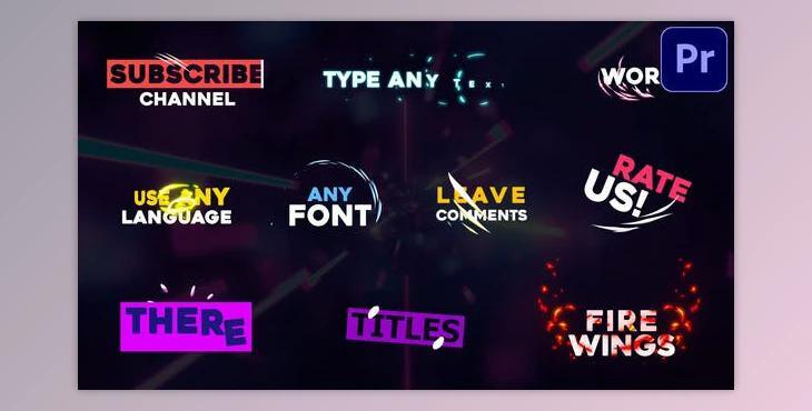 Expressive Titles - Premiere Pro MOGRT (Videohive 33132728) - PR Project