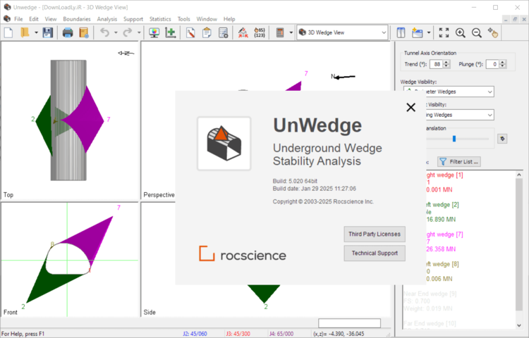 Rocscience UnWedge 5.0 x64