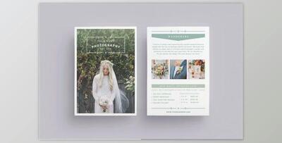 WANDERERS Wedding Flyer Price List (PSD, PDF, INDD)