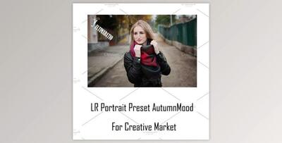 LR Portrait Preset AutumnMood By Pop Up Your Photos (LRTEMPLATE)