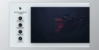 Dark Tear Logo Reveal (Videohive 24730078) - AE Project