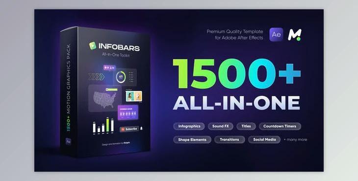 Motion Graphics Pack V1 (Videohive 44002402) - AE Project