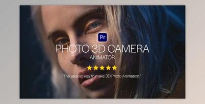 VideoHive Photo 3D Camera Animator for Premiere Pro 38229749