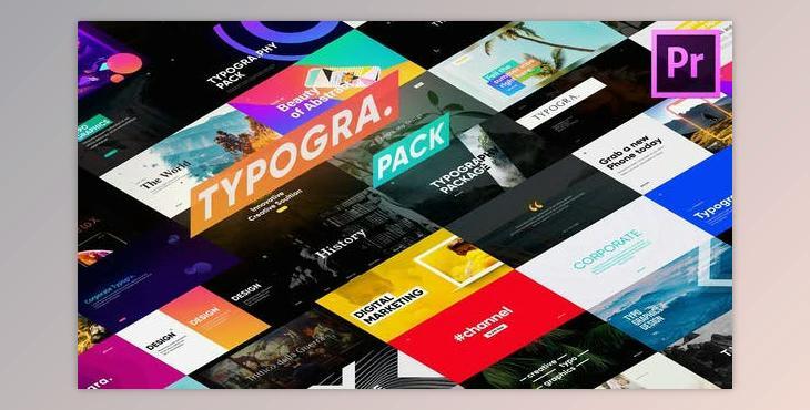 Typography Pack for Premiere Pro (Videohive 31602672)