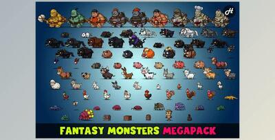 Unity Asset - Fantasy Monsters Animated (Megapack) v2.5