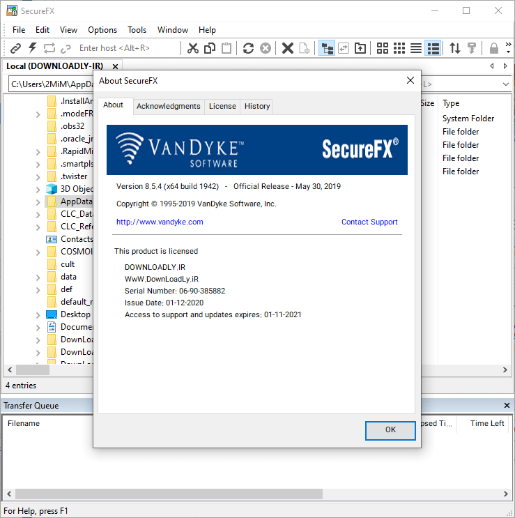 VanDyke SecureCRT + SecureFX 9.6.3.3599 Win / 8.5.4 Mac