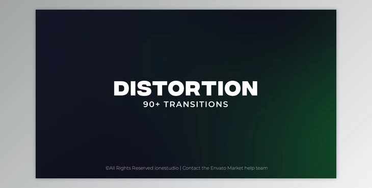 Distortion Transitions (Videohive 38511906) - AE Project