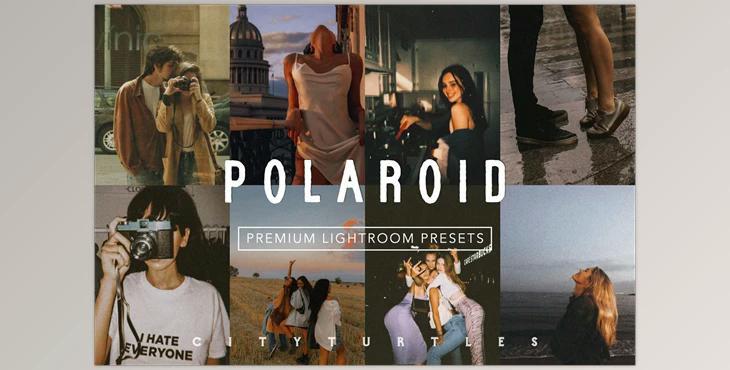 POLAROID Moody Film Vintage Presets CreativeMarket-5673345 (XMP, LRTEMPLATE, DNG)
