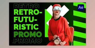 Retrofuturistic Promo (Videohive 30447524) - AE Project