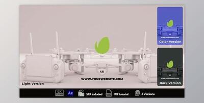 Drone Opener (Videohive 50027109) - AE Project